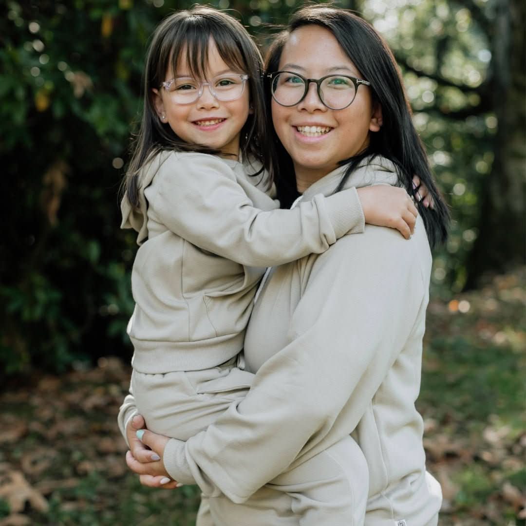Adult Unisex Bamboo Fleece Hoodie | Beach Stone - Image 4