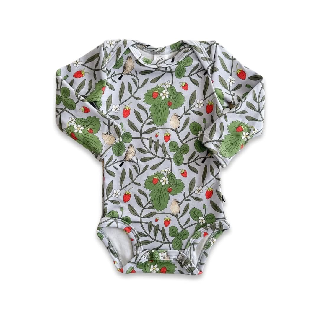 Baby Long-Sleeve Bamboo Onesie | Prints - Image 20