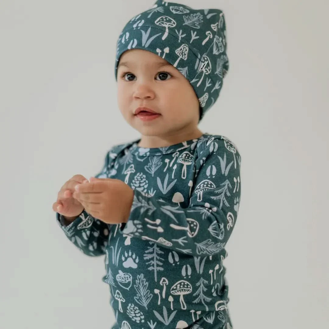 Baby Long-Sleeve Bamboo Onesie | Prints - Image 7