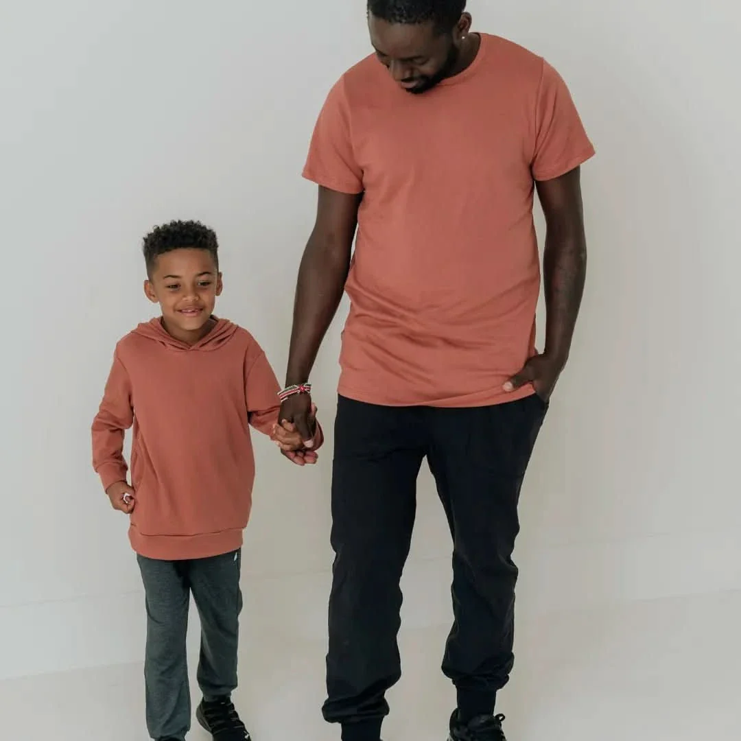 Kids' Lightweight Bamboo Hoodie with Side Seam Pockets - Image 4