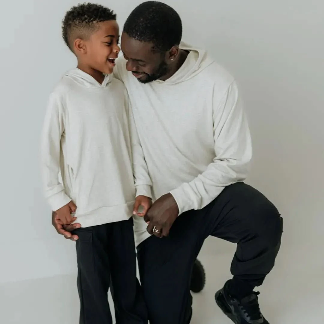 Kids' Lightweight Bamboo Hoodie with Side Seam Pockets - Image 6