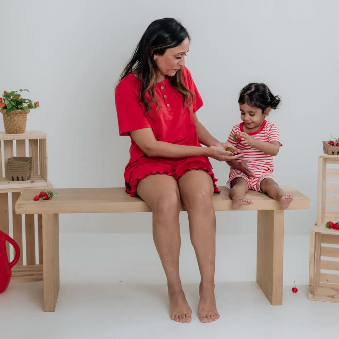 Ladies' Bamboo 2-Piece Short Sleeve Lounge Set — Last Call - Image 6