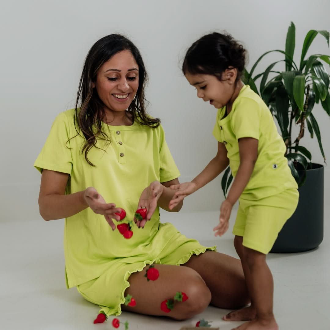 Ladies' Bamboo 2-Piece Short Sleeve Lounge Set — Last Call - Image 8