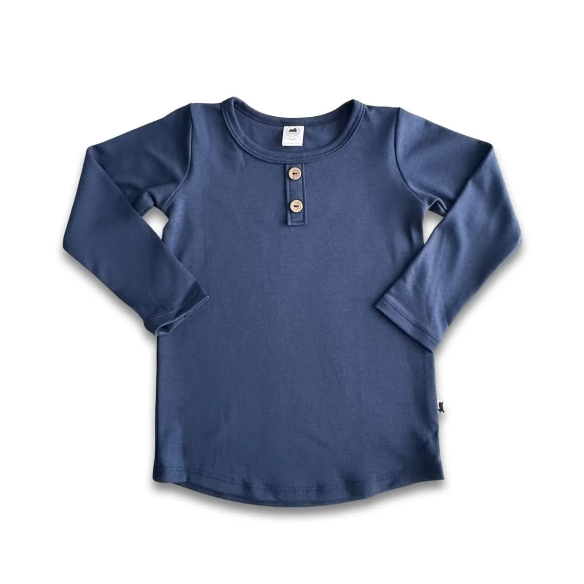 Youth Bamboo Henley Long-Sleeve Shirt - Image 4